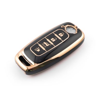 New Aftermarket Nano High Quality Cover For Nissan Remote Key 4 Button Black Color NS-C11J4B | Emirates Keys