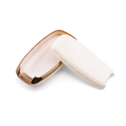 New Aftermarket Nano High Quality Cover For Nissan Remote Key 5 Button White Color NS-C11J5 | Emirates Keys