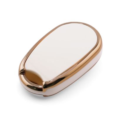 New Aftermarket Nano High Quality Cover For Nissan Remote Key 4 Button White Color NS-E11J4 | Emirates Keys