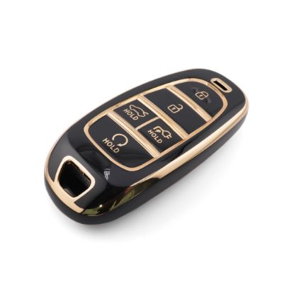 New Aftermarket Nano High Quality Cover For Hyundai Remote Key 5 Button Black Color HY-H11J5B  | Emirates Keys