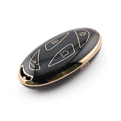 New Aftermarket Nano High Quality Cover For Hyundai Remote Key 5 Button Black Color HY-L11J5A | Emirates Keys