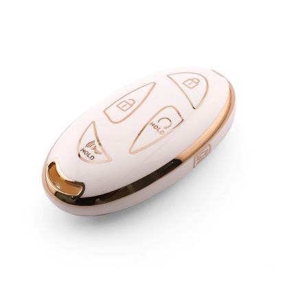 New Aftermarket Nano High Quality Cover For Hyundai Remote Key 5 Button White Color HY-L11J5A | Emirates Keys