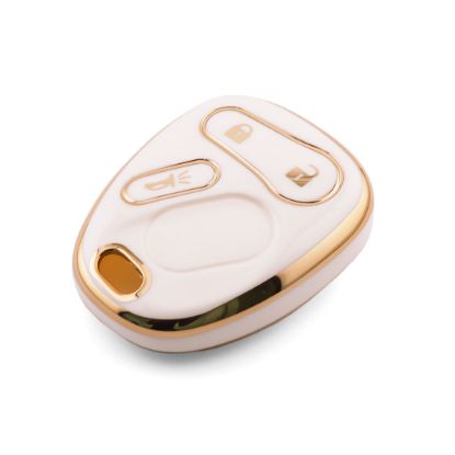 New Aftermarket Nano High Quality Cover For Chevrolet Remote Key 3 Button White Color CRL-G11J3 | Emirates Keys