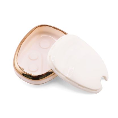 New Aftermarket Nano High Quality Cover For Chevrolet Remote Key 3 Button White Color CRL-G11J3 | Emirates Keys