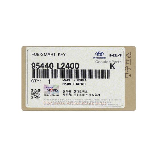 New KIA K5 2022 Genuine / OEM Smart Remote Key 6+1 Buttons 433MHz OEM Part Number: 95440-L2400 | Emirates Keys