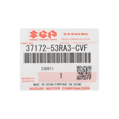 New Suzuki Ignis 2020 Genuine / OEM Smart Remote Key 2 Buttons 433MHz OEM Part Number: 37172-53RA3-CVF | Emirates Keys