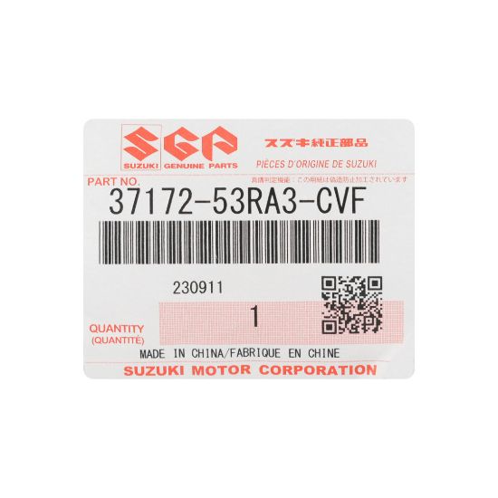 New Suzuki Ignis 2020 Genuine / OEM Smart Remote Key 2 Buttons 433MHz OEM Part Number: 37172-53RA3-CVF | Emirates Keys