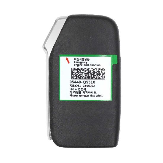 New Kia Seltos 2022 Genuine / OEM Smart Remote Key 4+1 Buttons 433MHz OEM Part Number: 95440-Q5510  | Emirates Keys