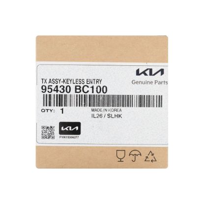 New Kia K3 2024 Genuine / OEM Flip Remote Key 3 Buttons 433MHz OEM Part Number: 95440-BC000, 95440BC000 | Emirates Keys