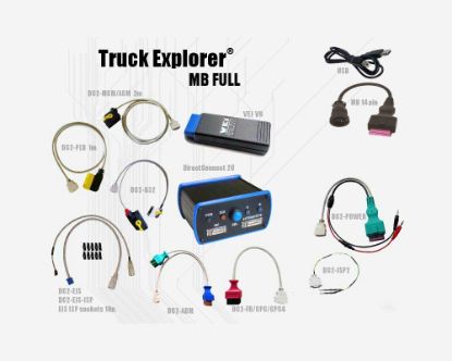 AutoVEI Truck Explorer Device Kit MB FULL ( 2022 Updated )