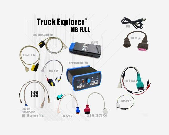 AutoVEI Truck Explorer Device Kit MB FULL ( 2022 Updated )