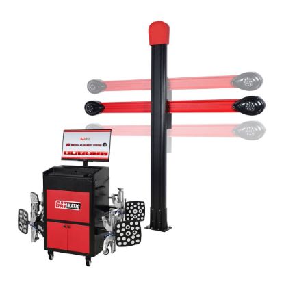 GATmatic GA-300M Garage Four-Wheel Alignment Equipment It Can Perform Wheel Aligners On Small Scissor Lifts | Emirates Keys