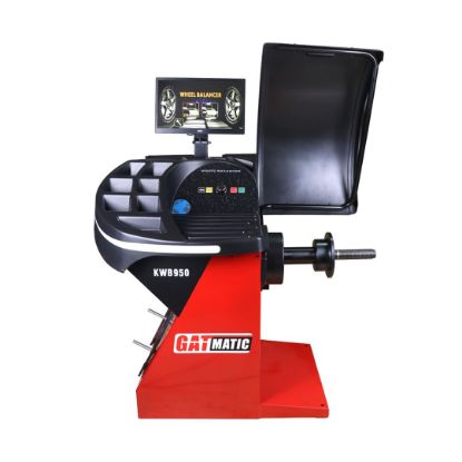New GATmatic KWB-950 Wheel Balancer Machine High-precision Wheel Balancer Features A User-friendly Interface That Provides Fast Floor-to-floor Cycle Time | Emirates Keys