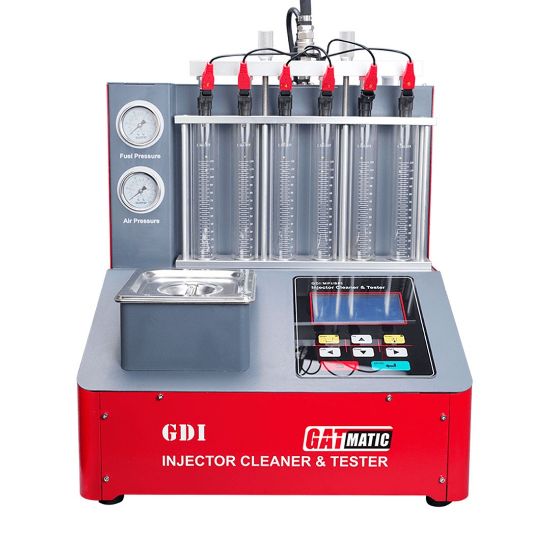 New GATmatic GI-600DA Injector Cleaning & Flow Testing Machine 6 Cylinder Combines The Ultrasonic Cleaning Technology With Microprocessor Hydraulic Control Cleaning Detection Technology | Emirates Keys