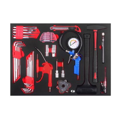 New GATmatic GTT381 ABS Tray Worktop Tool Cabinet With 381 Pcs Is Featured Long-last Durability. Each Drawer Features Full Extension Drawer Slides | Emirates Keys