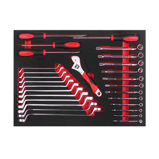 New GATmatic GTT381 ABS Tray Worktop Tool Cabinet With 381 Pcs Is Featured Long-last Durability. Each Drawer Features Full Extension Drawer Slides | Emirates Keys