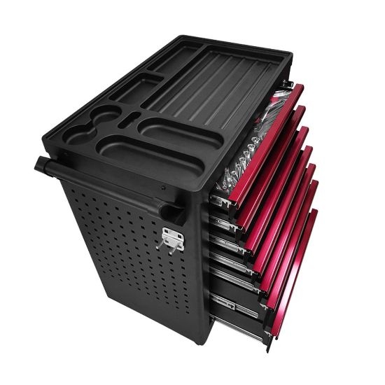 New GATmatic GTT381 ABS Tray Worktop Tool Cabinet With 381 Pcs Is Featured Long-last Durability. Each Drawer Features Full Extension Drawer Slides | Emirates Keys