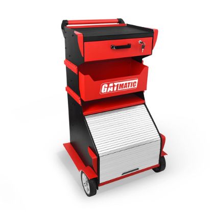 New GATmatic GEC403 Multi-functional Tool Trolley with New Appearance Is A Portable Storage Unit That Is Designed To Keep All Your Tools Organized | Emirates Keys