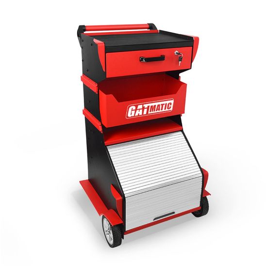 New GATmatic GEC403 Multi-functional Tool Trolley with New Appearance Is A Portable Storage Unit That Is Designed To Keep All Your Tools Organized | Emirates Keys