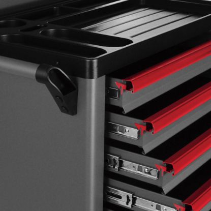 GATmatic GEC807 Automatically Lifting Pegboard Tool Trolley 7-drawer Rolling Tool Cabinet Is The Perfect Choice For Storing And Organizing All Your Tools | Emirates Keys