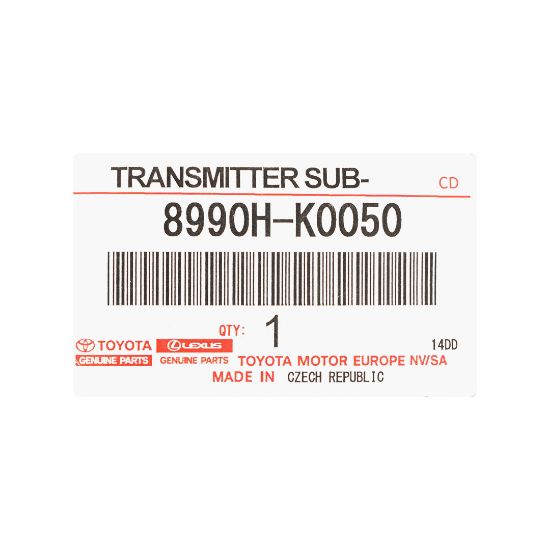 New Toyota Yaris 2023 Genuine / OEM Smart Remote Key 2 Buttons 433MHz OEM Part Number: 8990H-K0050 , 8990HK0050 - FCC ID: B3H2K2R | Emirates Keys