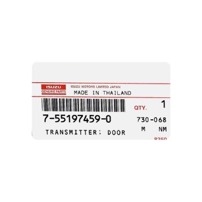New Isuzu Genuine / OEM Smart Remote 4 Button 433MHz OEM Part Number: 7-55197459-0 | Emirates Keys
