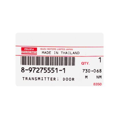 New Isuzu Genuine / OEM Smart Remote Key 2 Buttons 433MHz OEM Part Number: 8-97275551-1 | Emirates Keys