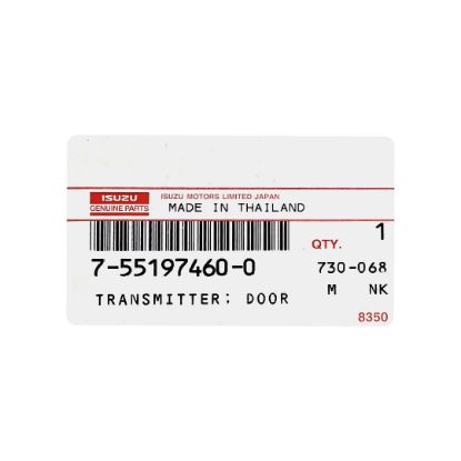 New Isuzu Genuine / OEM Smart Key  Remote 3 Buttons 433MHz OEM Part Number: 7-55197460-0  | Emirates Keys