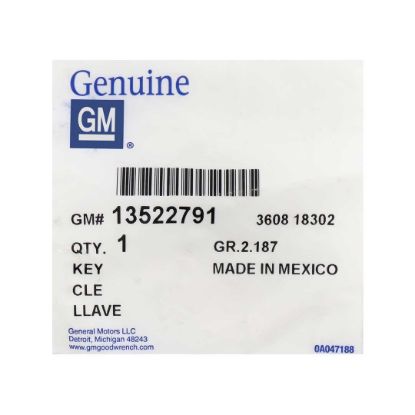 New Chevrolet Cruze 2018 Genuine Flip Remote Key 3+1 Buttons 433MHz Manufacturer Part Number: 13522791 FCC ID: LXP-T004 | Emirates Keys