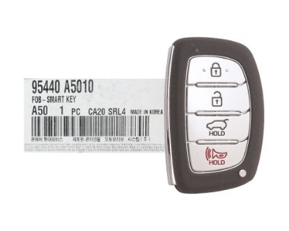 New Hyundai I30 2015-2017 Genuine/OEM Smart Key Remote 4 Buttons 433MHz 95440-A5010 95440A5010, 95440-A5310 / FCCID: SY5MDFNA433 | Emirates Keys