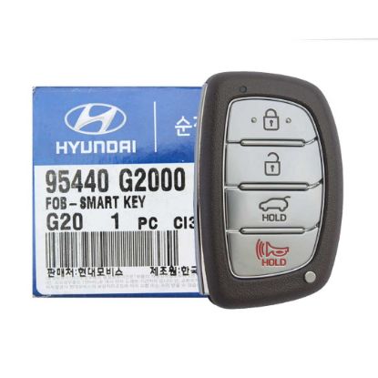 NEW Hyundai Ioniq Hybrid Electric 2017-2019 Genuine/OEM Smart Key Remote 4 Buttons 433MHz 95440-G2000 95440G2000 / FCCID: TQ8-FOB-4F11