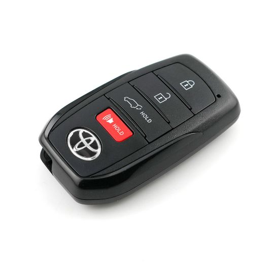 New Toyota Highlander 2024 Genuine / OEM Smart Remote Key 3+1 Buttons 314.35/ 312.11MHz OEM Part Number: 8990H-0E330, 8990H0E330 | Emirates Keys