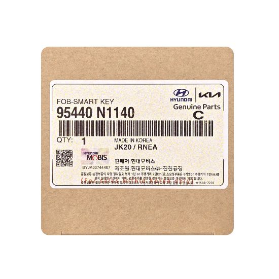 New Hyundai Grandeur 2024 Genuine / OEM Smart Remote Key 4+1 Buttons 433MHz OEM Part Number: 95440-N1140, 95440N1140 | Emirates Keys