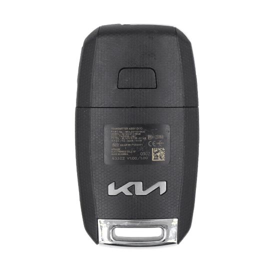 Used Kia Carens 2022 Original Flip Remote Key 3 Buttons 433MHz OEM Part Number: 95430-DY000 / 95430DY000 - FCC ID: SYEC3TX1908 | Emirates Keys