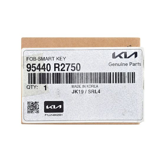 New KIA Sportage 2025 Genuine / OEM Smart Remote Key 4 Buttons 433MHz OEM Part Number: 95440-R2750, 95440R2750 | Emirates Keys