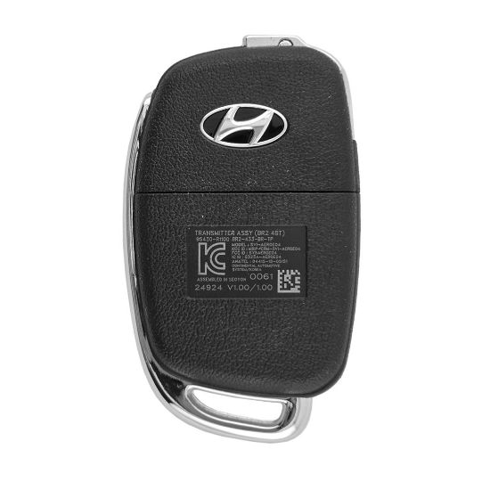 New Hyundai HB20 2022 Genuine / OEM Flip Remote Key 3 Buttons 433MHz OEM Part Number: 95430-R1100, 95430R1100 | Emirates Keys