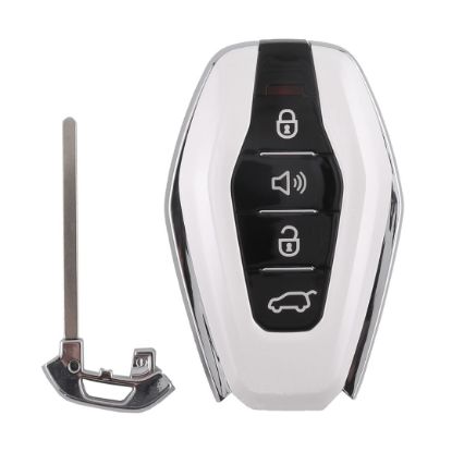 Used Jetour Original Smart Remote Key 3+1 Buttons 433MHz 47 Chip White Color High Quality Best Price | Emirates Keys
