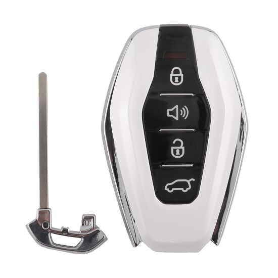 Used Jetour Original Smart Remote Key 3+1 Buttons 433MHz 47 Chip White Color High Quality Best Price | Emirates Keys