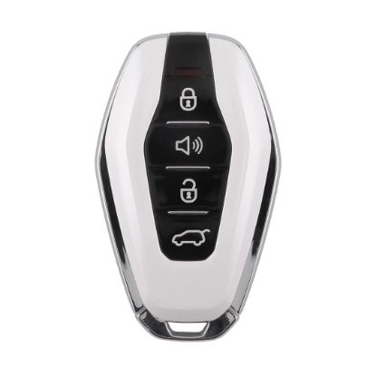 Jetour Original Smart Remote Key 3+1 Buttons 433MHz 46 Chip White Color