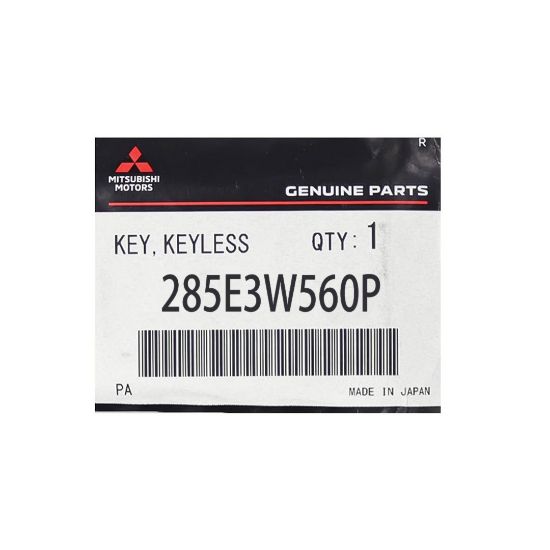 New Mitsubishi Mirage 2023 Genuine / OEM Smart Remote Key 3 Buttons 433MHz OEM Part Number: 285E3W560P / 8637C999 - FCC ID: GHR-M014-BSL | Emirates Keys