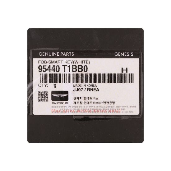 New Genesis G80 2024 Genuine / OEM Smart Remote Key 4+1 Buttons 433MHz OEM Part Number: 95440-T1BB0, 95440T1BB0 | Emirates Keys