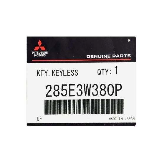 New Mitsubishi Eclipse Cross 2022 Genuine / OEM Smart Remote 3 Buttons 433MHz OEM Part Number: 285E3W380P / 8637C475 - FCC ID: GHR-M014-YSM | Emirates Keys