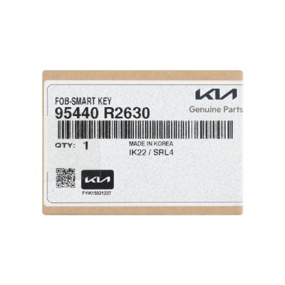 New Kia Sportage 2023 Genuine / OEM Smart Remote Key 3 Buttons 433MHz OEM Part Number: 95440-R2630, 95440R2630 | Emirates Keys