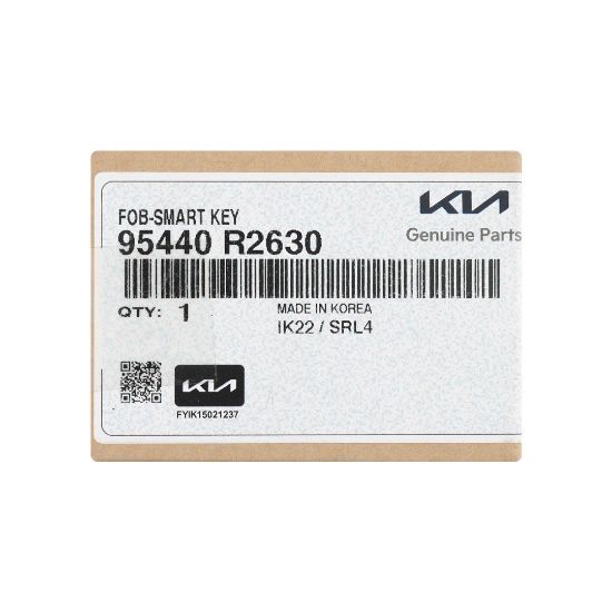 New Kia Sportage 2023 Genuine / OEM Smart Remote Key 3 Buttons 433MHz OEM Part Number: 95440-R2630, 95440R2630 | Emirates Keys