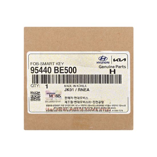 New Hyundai Kona 2024 Genuine / OEM Smart Remote Key 6+1 Buttons 433MHz OEM Part Number: 95440-BE500, 95440-BE500 | Emirates Keys