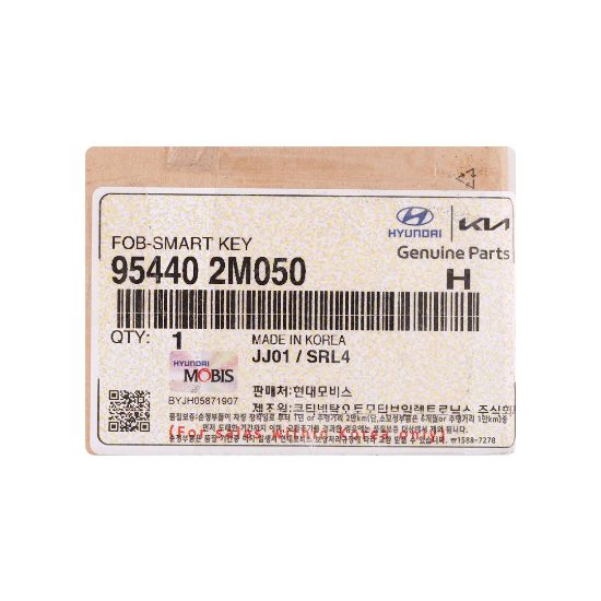 New Hyundai Genesis Coupe 2009 Genuine / OEM Smart Remote Key 4 Buttons 447MHz OEM Part Number: 95440-2M050 / 95440-2M000 | Emirates Keys