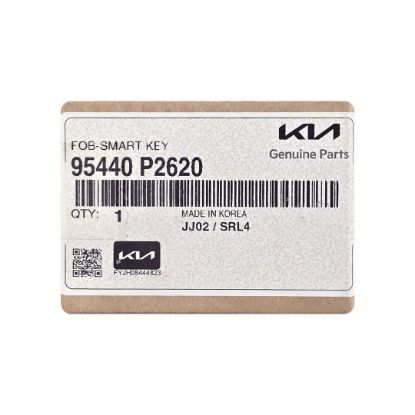 New Kia Sorento 2023 Genuine / OEM Smart Remote Key 3 Buttons 433MHz OEM Part Number: 95440-P2620, 95440P2620 | Emirates Keys