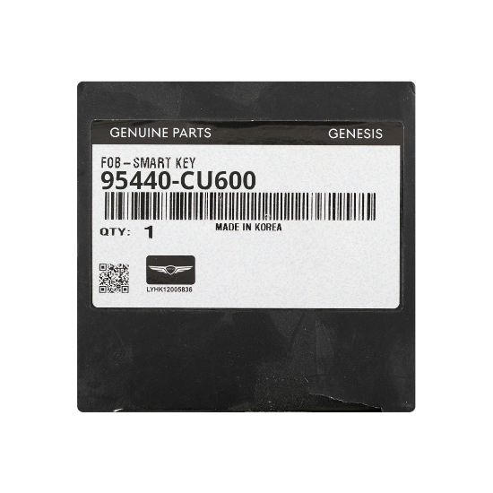 New Genesis GV60 2024 Genuine / OEM Smart Remote Key 5 Buttons 433MHz OEM Part Number: 95440-CU600 , 95440CU600 | Emirates Keys