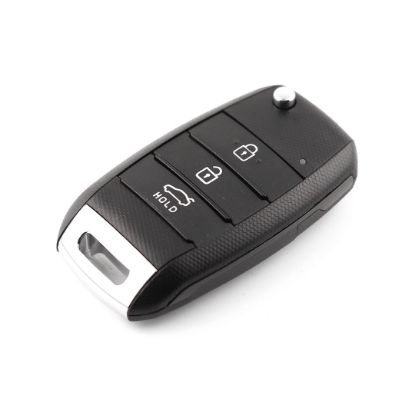 New KIA Rio 2023 Genuine / OEM Flip Remote Key 3 Buttons 433MHz OEM Part Number: 95430-H9650, 95430H9650 - FCC ID: SYEC3TX1611 | Emirates Keys