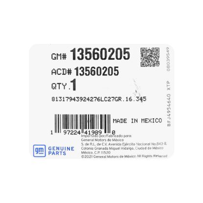 New Chevrolet Silverado 2023 Genuine / OEM Smart Remote Key 4+1 Buttons 433MHz OEM Part Number: 13548437 | Emirates Keys